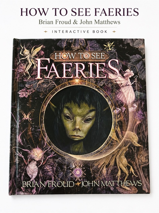 Brian Froud Other - How to See Faeries by Brian Froud Interactive Fantasy Book Complete Intact